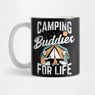 Camping Buddies Friendship Best Friend Gift Mug